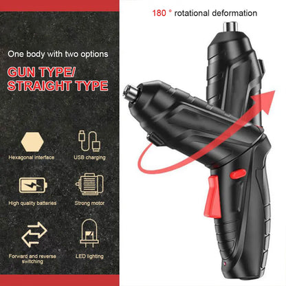 3.6V Wireless Screwdriver Drill Rechargeable Household - Morning Loadout