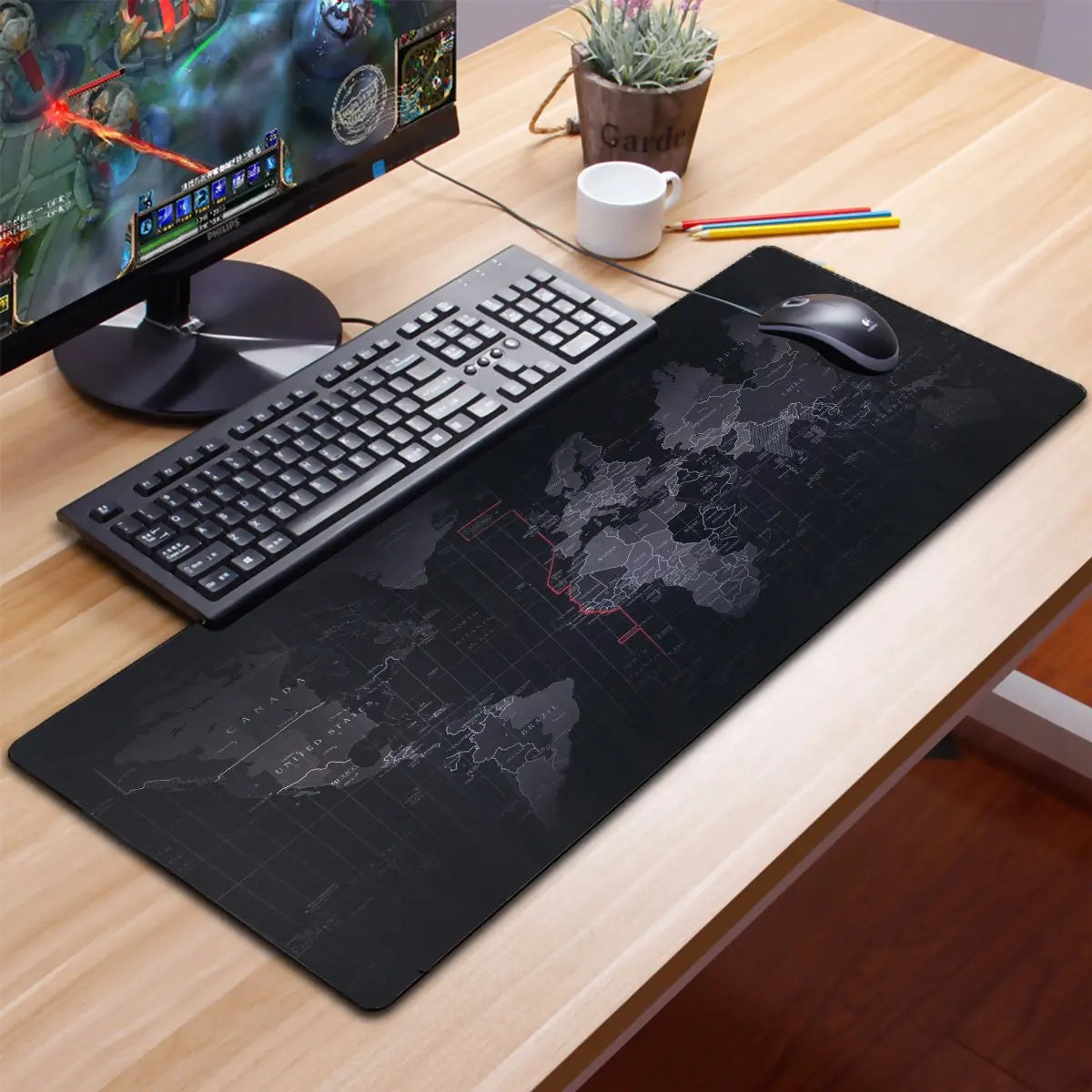 Super Large  Gaming Mouse Pad - Morning Loadout