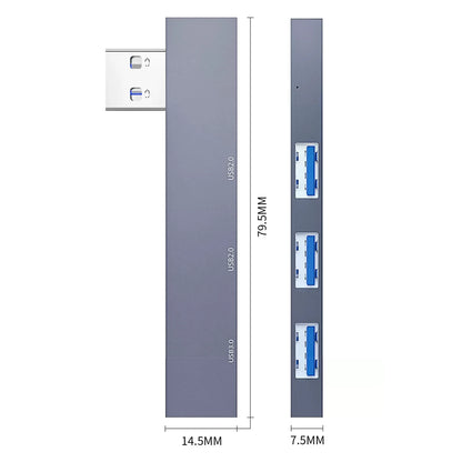 3 in 1 USB HUB Type C HUB OTG USB - Morning Loadout