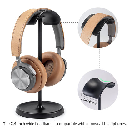 Curved Headphone Stand Sturdy Non-Slip Heavy Base - Morning Loadout