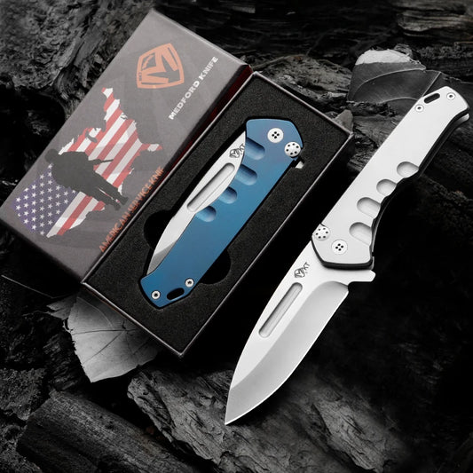 Outdoor Knife D2 Steel quick-opening folding knife - Morning Loadout