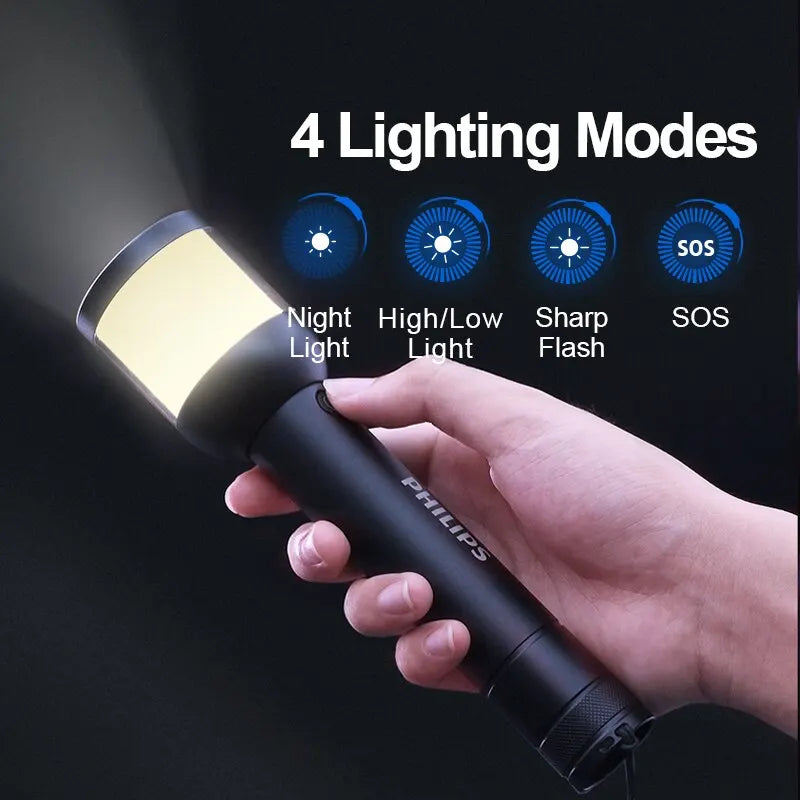 Camping Lamp 2 in 1 Design Portable Flashlight - Morning Loadout
