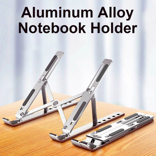 Aluminum Alloy N3 Laptop Holder Stand Adjustable Foldable Portable - Morning Loadout