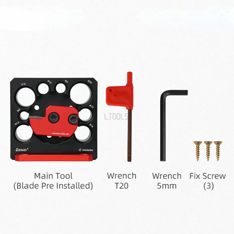 Adjustable Dowel Maker Metric 8mm-20mm with Carbide Blade - Morning Loadout