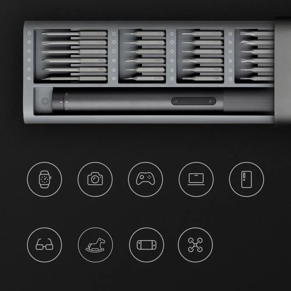 Electrical Precision Screwdriver Kit Type-C Rechargeable - Morning Loadout