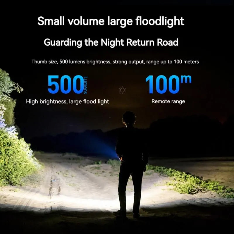 NEW EDC Flashlight LED Rechargeable Mini - Morning Loadout