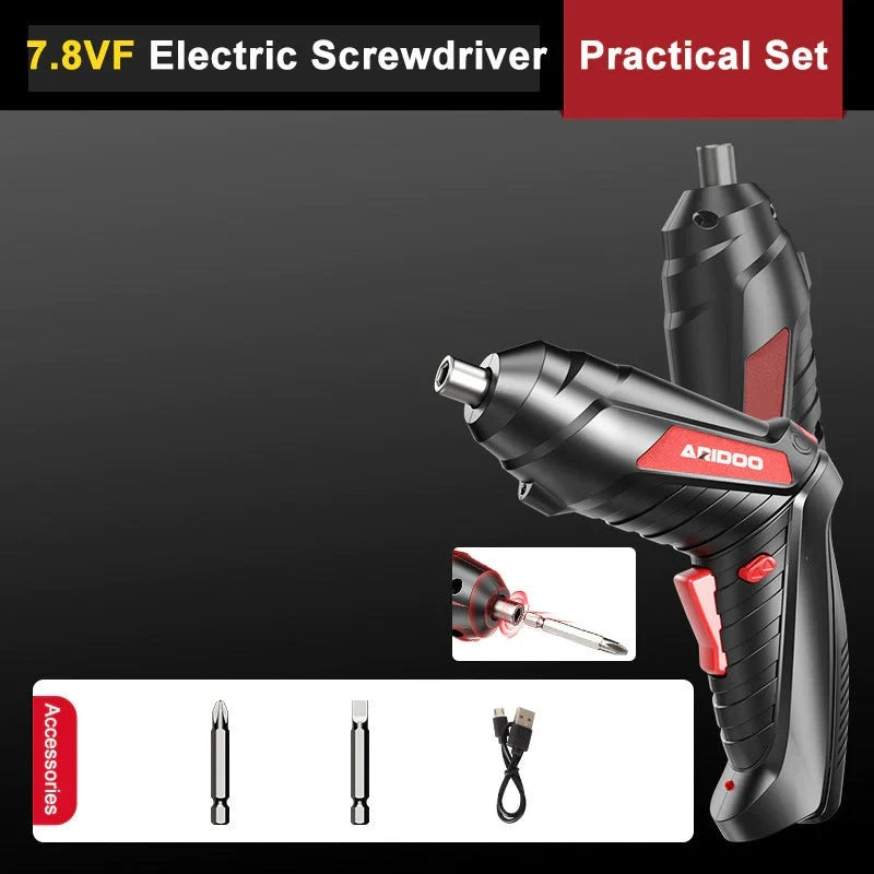 Multifunctional And Powerful Electric Screwdriver Portable Cordless Drill - Morning Loadout