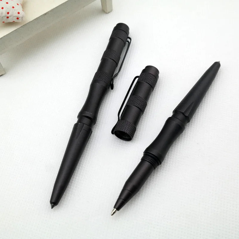 Self-Defence EDC Tactical Pen Tungsten Steel Head Tactical Pen Security Protection Supplies Defense Tool Window Breaker - Morning Loadout