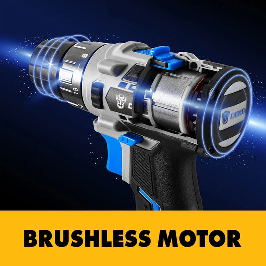 20V Brushless Wrench Brushless Cordless Drill Mini Electric - Morning Loadout