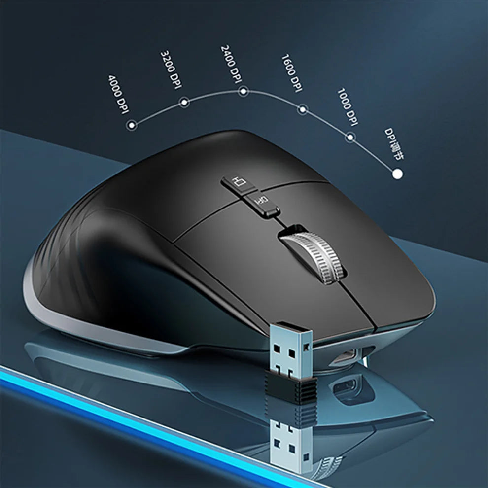 Bluetooth +2.4G Wireless Mouse Rechargeable 12 Colors - Morning Loadout